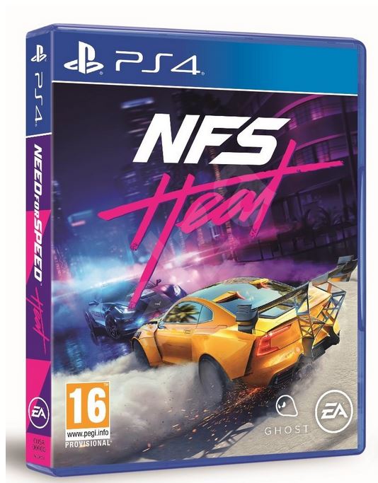 EA NEED FOR SPEED HEAT PS4 CZ/HU/RO