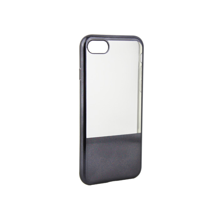Electroplate half case Apple iPhone 6/6S, Fekete