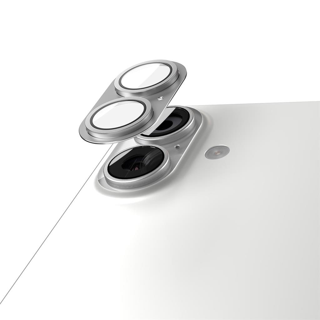 Etteri teljes kamera lencsevédő iPhone 17 (Ezüst)