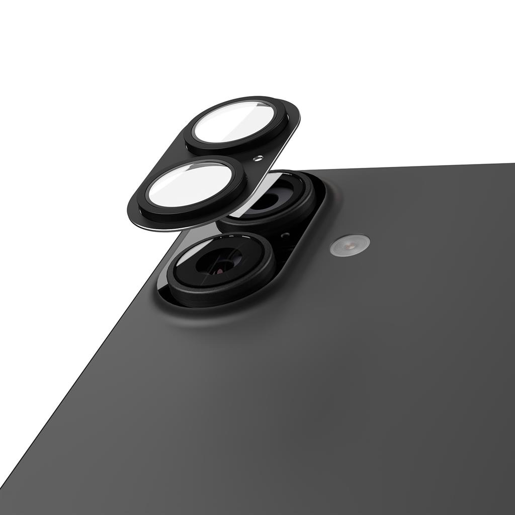 Etteri teljes kamera lencsevédő iPhone 17 (Fekete)