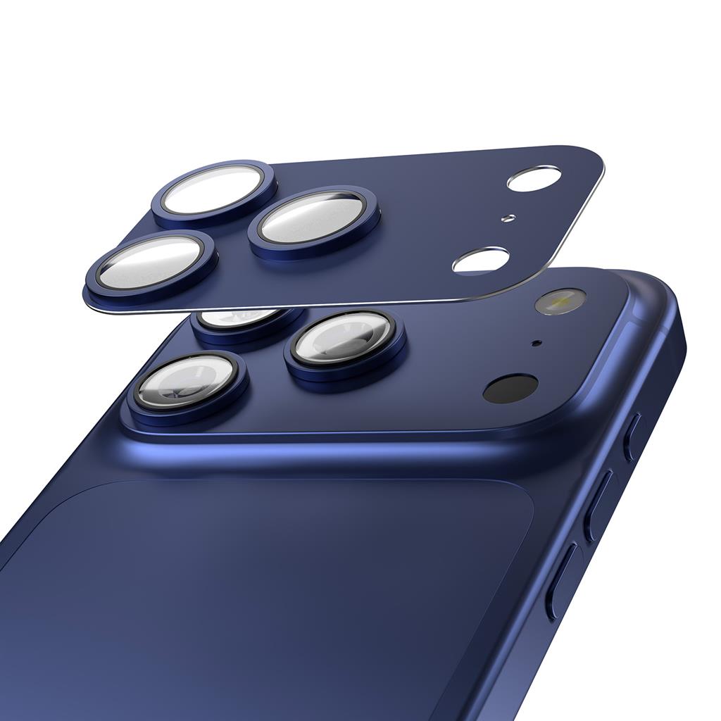 Etteri teljes kamera lencsevédő iPhone 17 Pro (Kék)