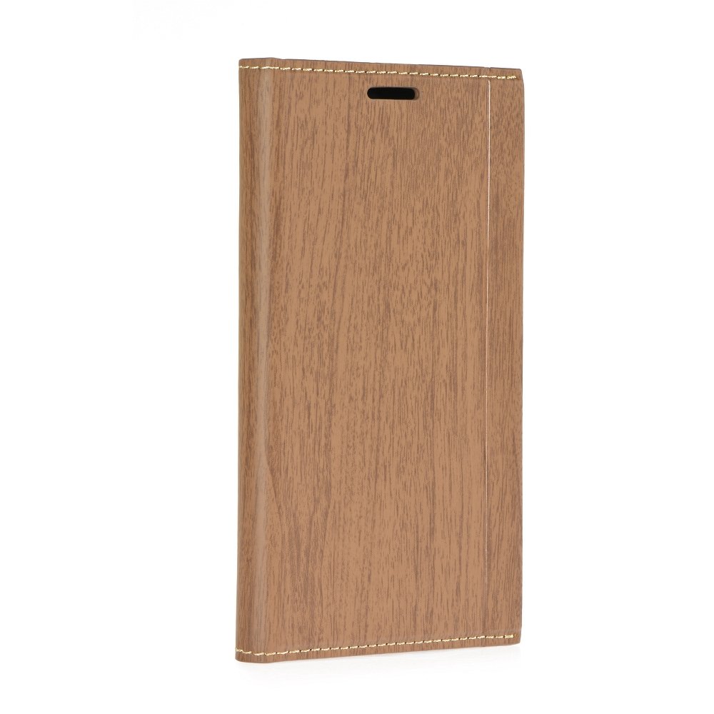 Forcell WOOD Book - HUA P10 Lite brown