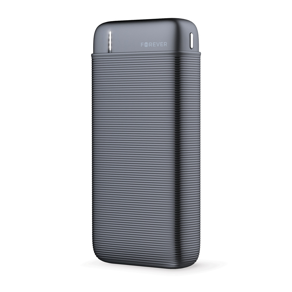 Forever TB-100L külső akkumulátor / powerbank (Fekete) - 20000 mAh