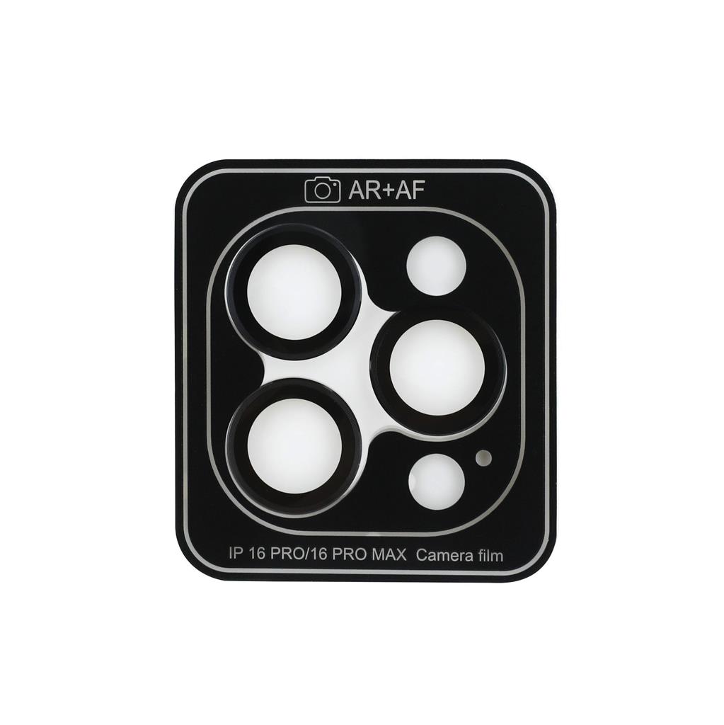 Apple iPhone 16 Pro / Pro Max Guess Fém lencsevédő (Fekete) - GUCL163SAGK