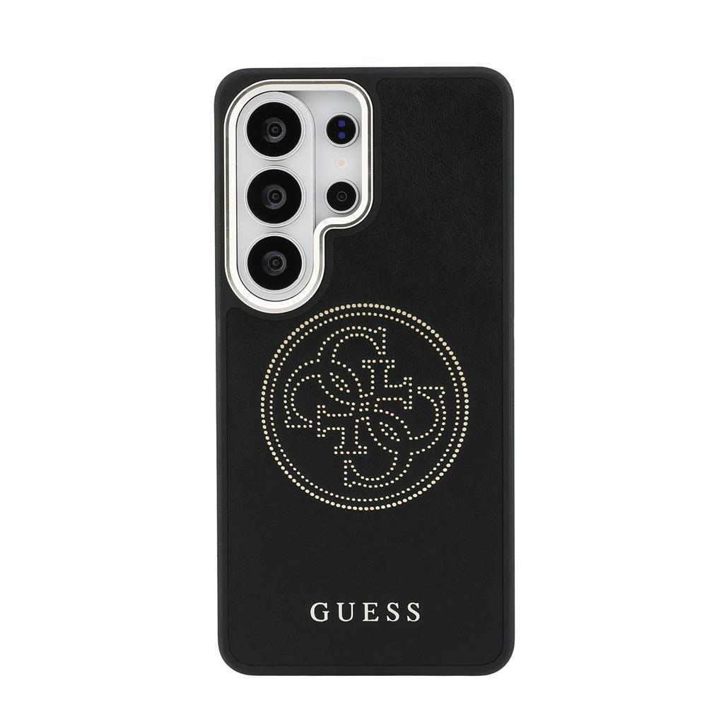Guess PU Perforated 4G Logo Magnetic Samsung Galaxy S26 Ultra (Fekete)
