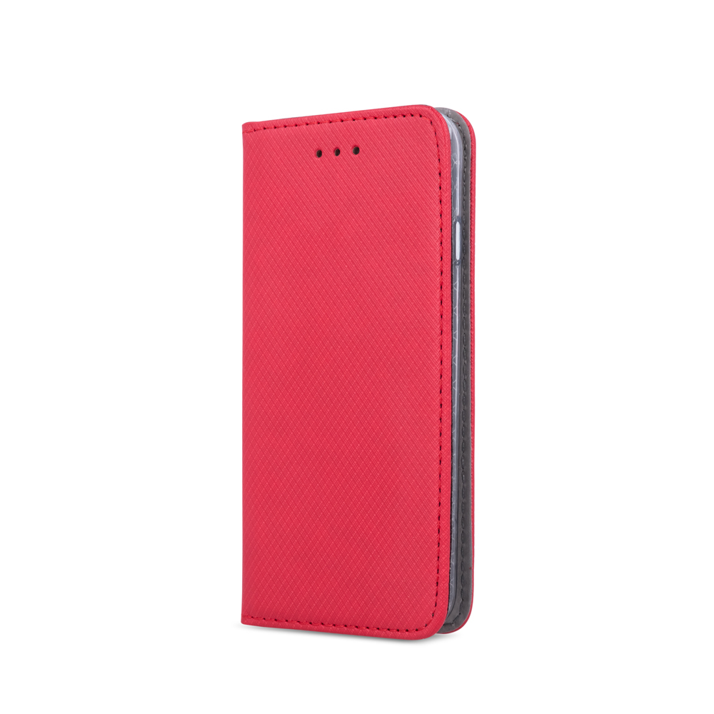 Honor 200 smart book mágneses notesz tok (Piros) front