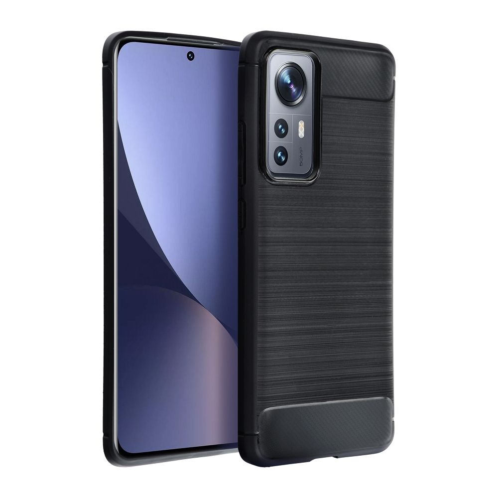 Honor 400 Lite forcell carbon hátlap tok (Fekete)