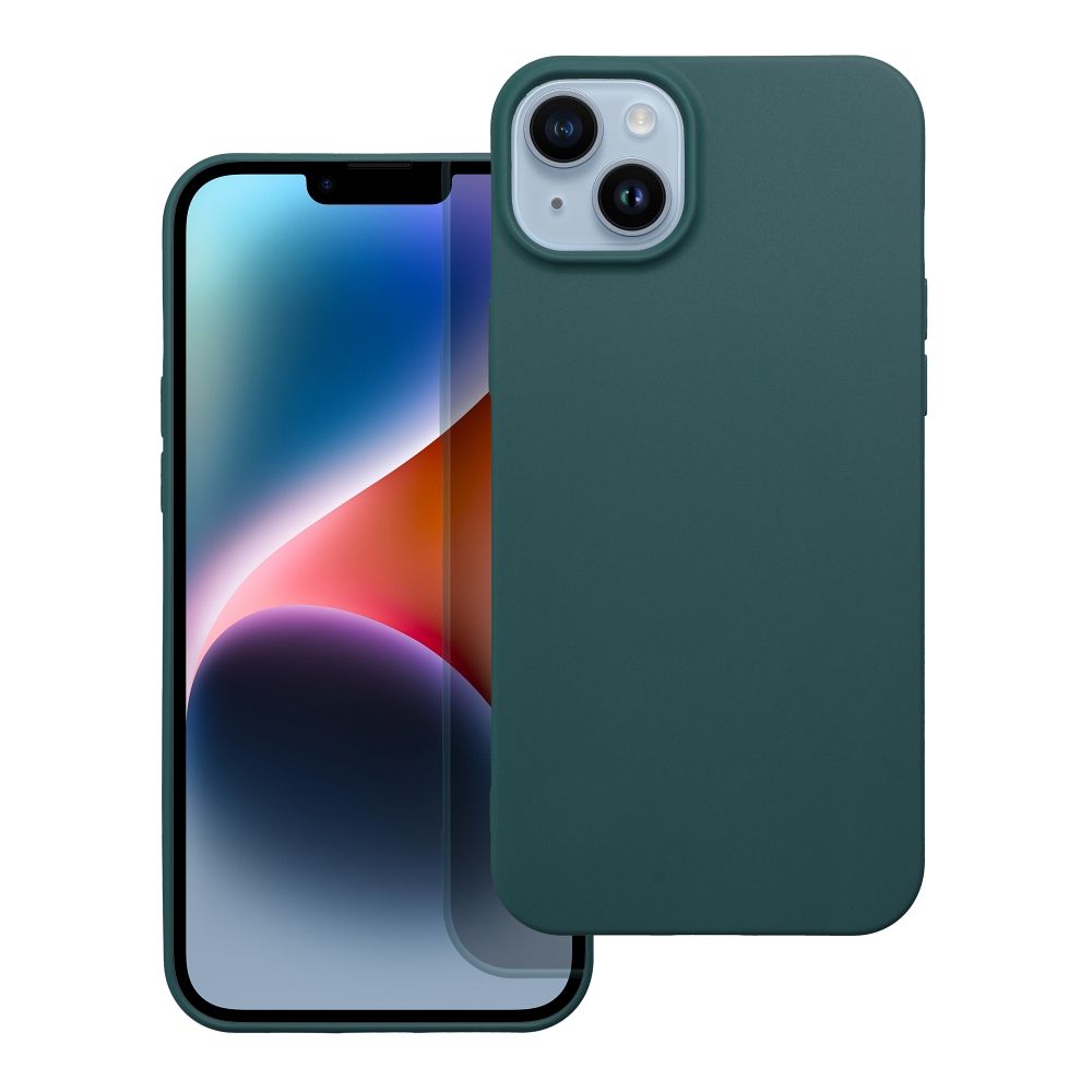 Honor 400 Pro 5G matt szilikon hátlap tok (Zöld)
