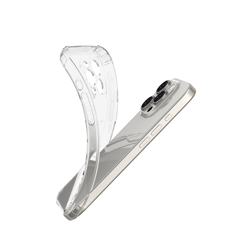 Honor 600 Anti shock 1,5mm hátlap tok (Átlátszó)