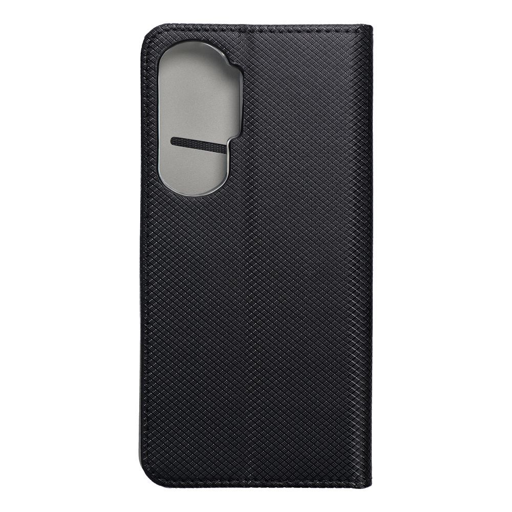 Honor 90 Lite 5G magnet book notesz tok (Fekete) back