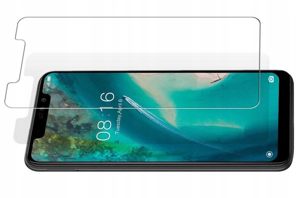Honor X7b,ho_x7b 2,5D üvegfólia (Átlátszó)