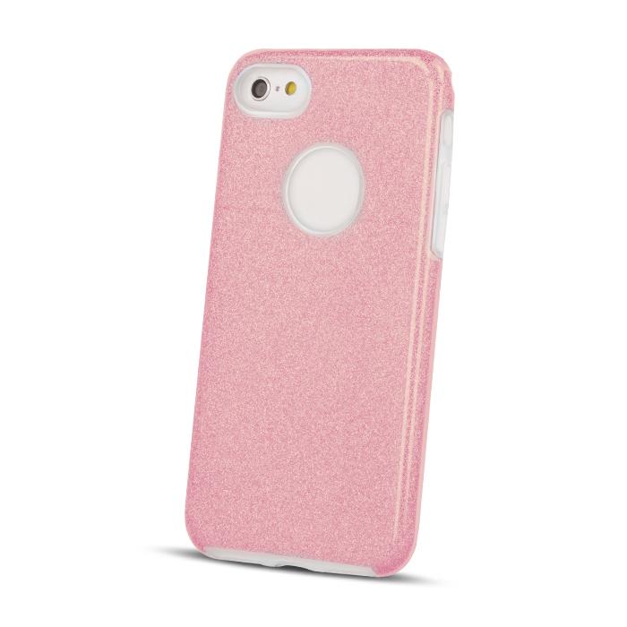 Huawei P10 Lite glitter 3in1 hátlap tok, rozéarany