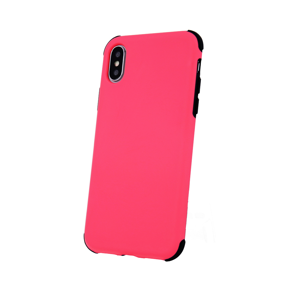 Huawei P30 Lite defender rubber ütésálló hátlap tok (Pink)