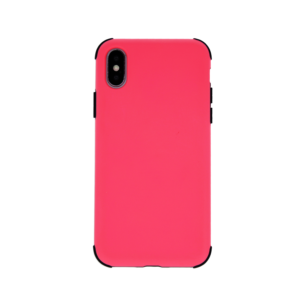 Huawei P30 Lite defender rubber ütésálló hátlap tok (Pink)