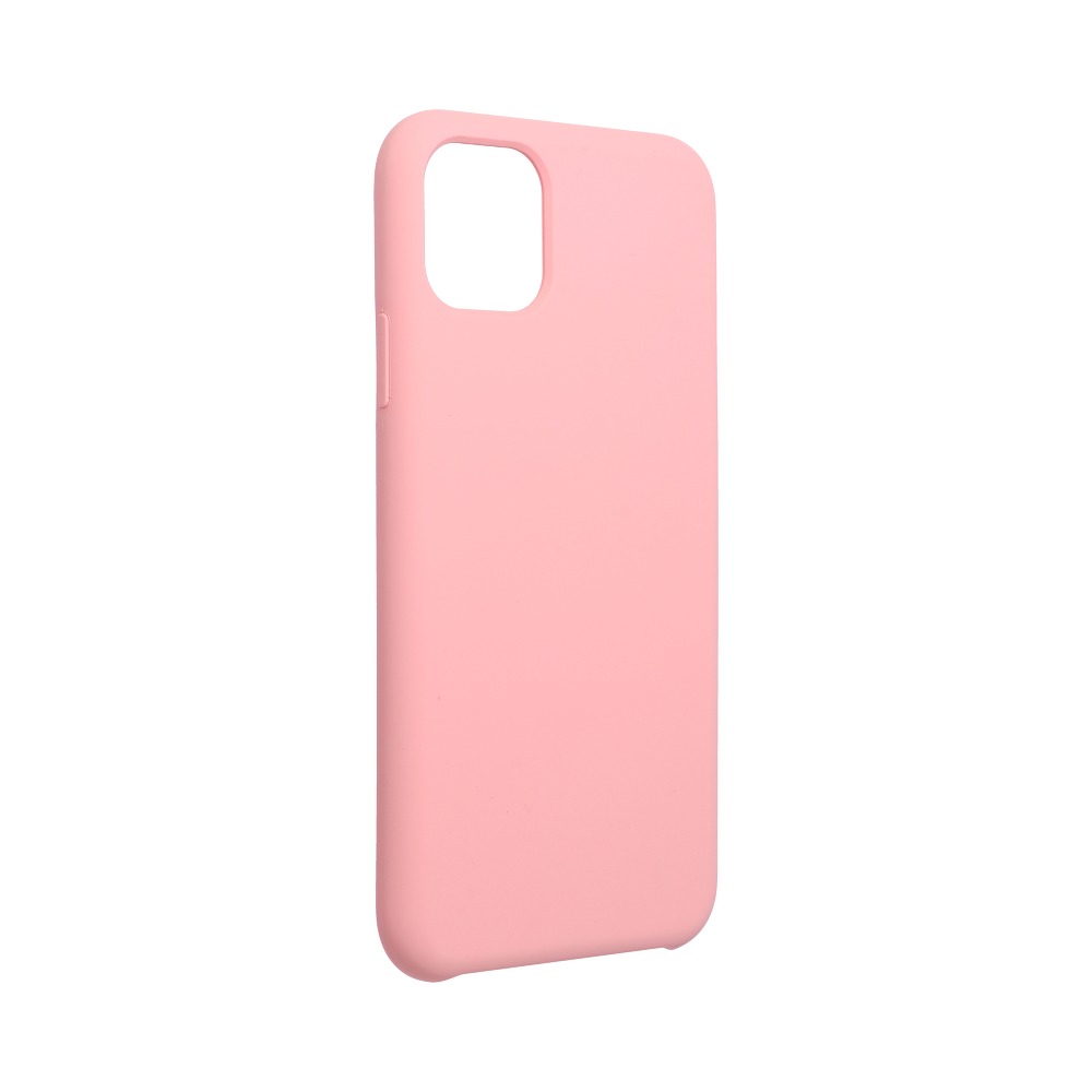 Huawei P30 Lite liquid silicone mágneses autós tartó kompatibilis hátlap tok (Pink)