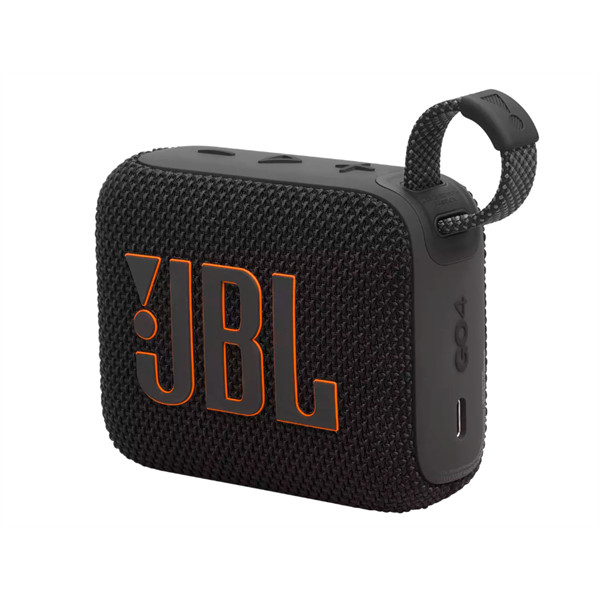 JBL  Go 4 vezeték nélküli hangszóró (Fekete) back
