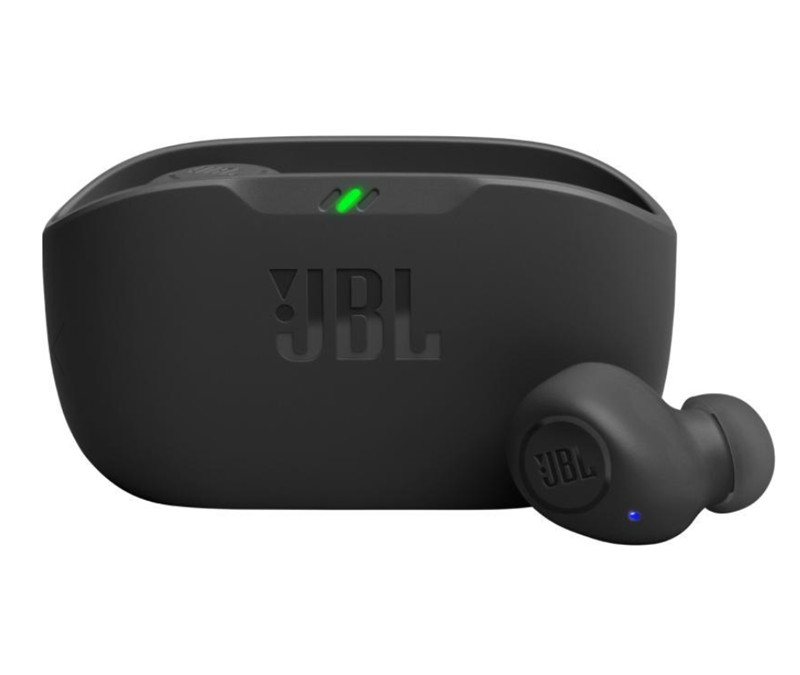 JBL Vibe Buds 2 vezeték nélküli headset (Fekete) front
