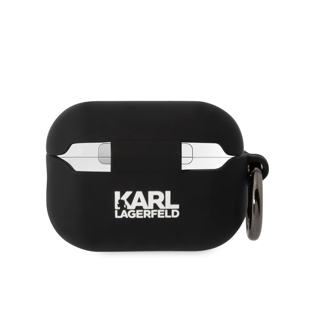 Karl Lagerfeld 3D Logo NFT Choupette Head Silicone tok AirPods Pro 2 (Fekete) - KLAP2RUNCHK