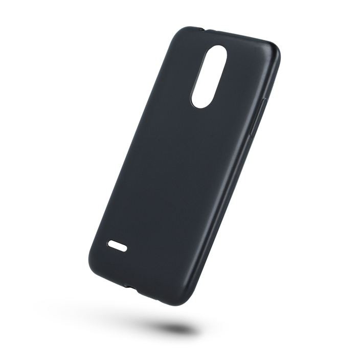 Oil TPU case Huawei P10 Lite, Fekete