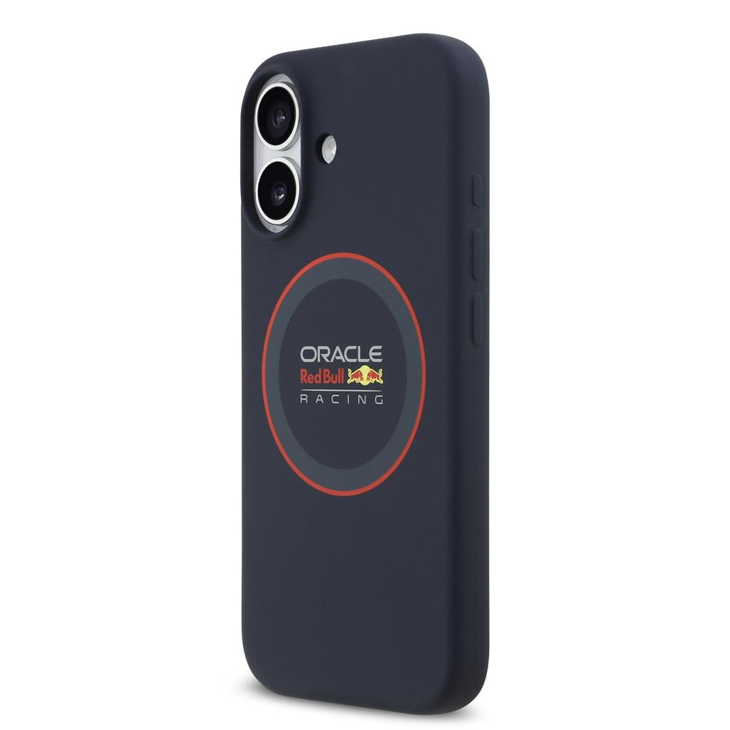 Red Bull Silicone Red Ring MagSafe tok iPhone 17 (Sötétkék)