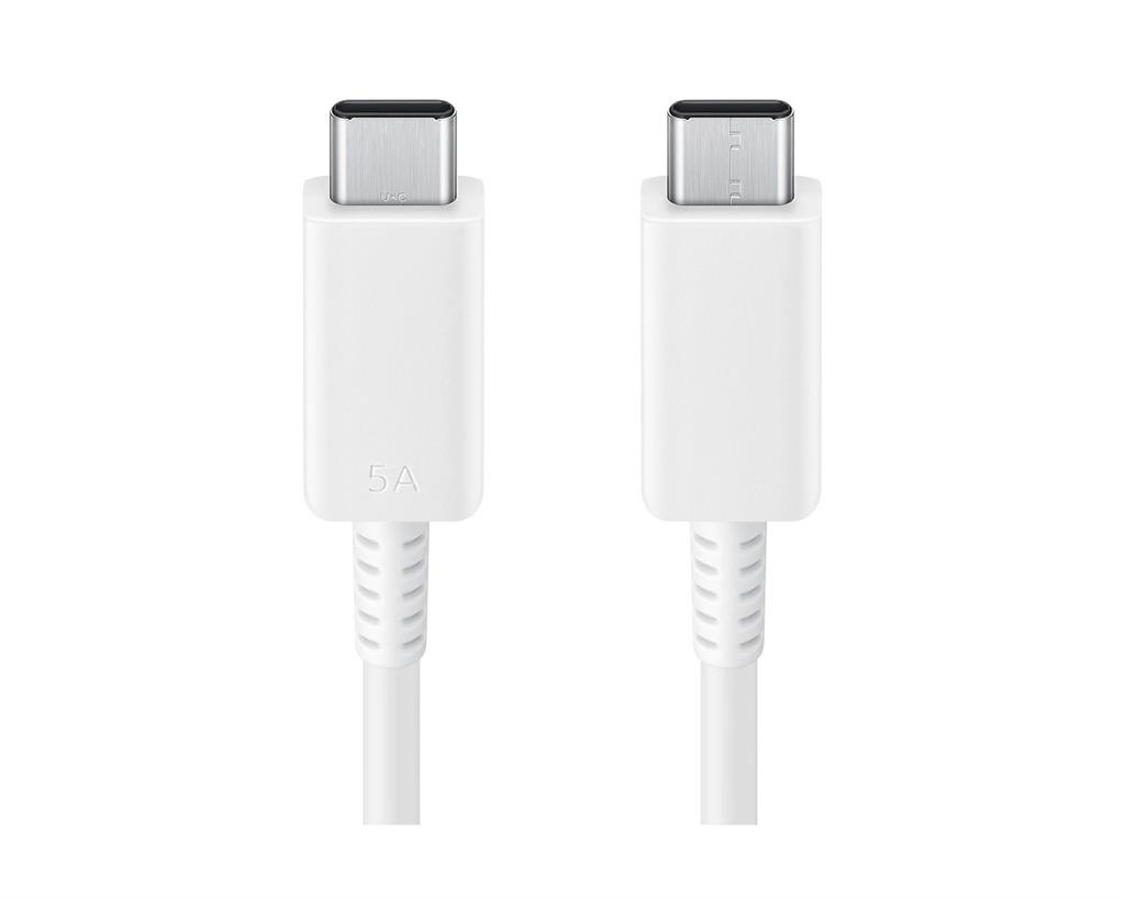 Samsung EP-DX510 USB-C PD kábel (Fehér) - 5A 100W 1,8 m