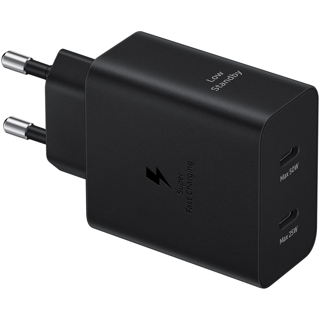 Samsung EP-T5020XBEGEU hálózati USB-C gyorstöltő (Fekete) back