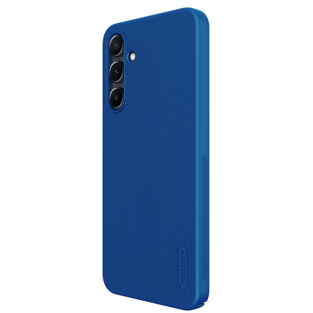 Samsung Galaxy A16 4G / Galaxy A16 5G Nillkin Super frosted strapabíró hátlap tok (Kék) back
