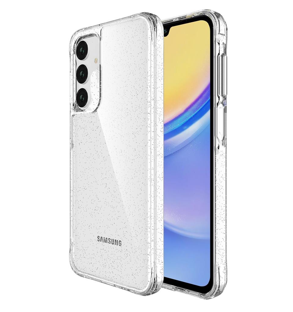 Samsung Galaxy A16 / Galaxy A36 5G TOKO Pure Glitter hátlap tok (Ezüst)