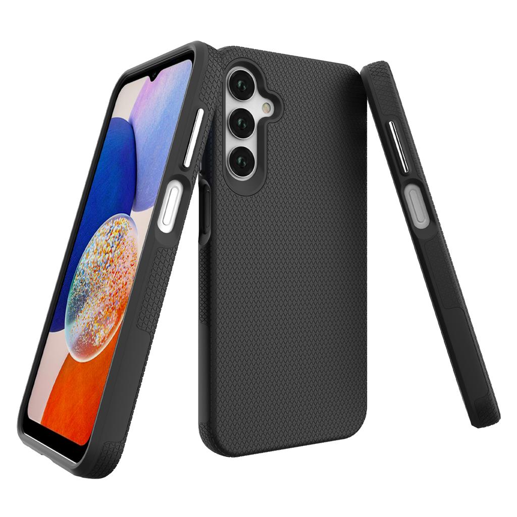 Samsung Galaxy A25 5g TOKO Triangle hátlap tok (Fekete)