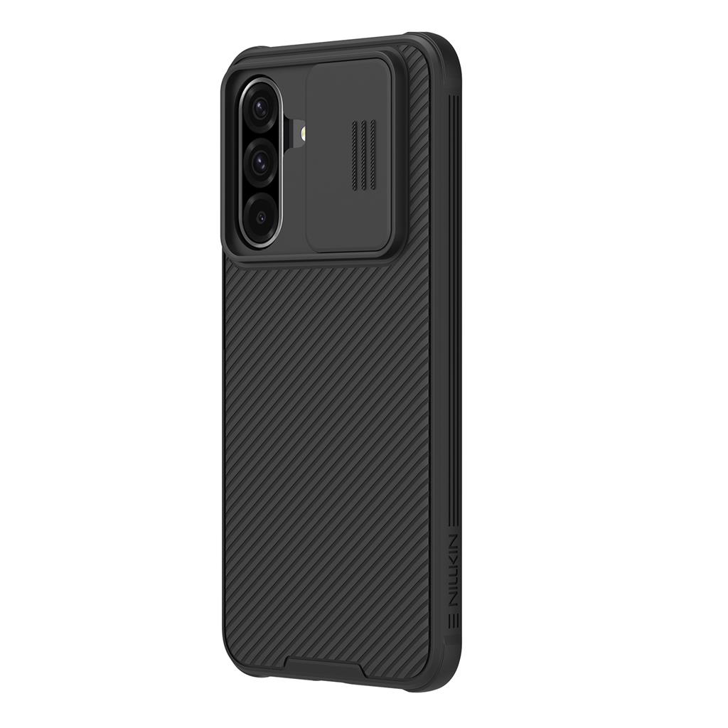 Samsung Galaxy A26 5G Nillkin camshield armor hátlap tok (Fekete)