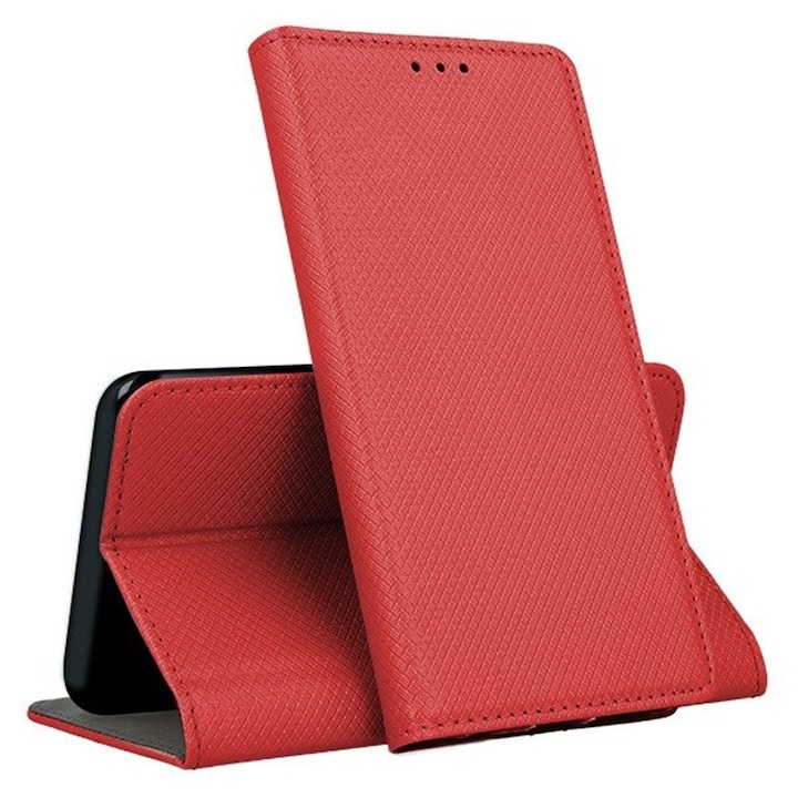 Samsung Galaxy A26 5G Smart book nyitható tok (Piros)