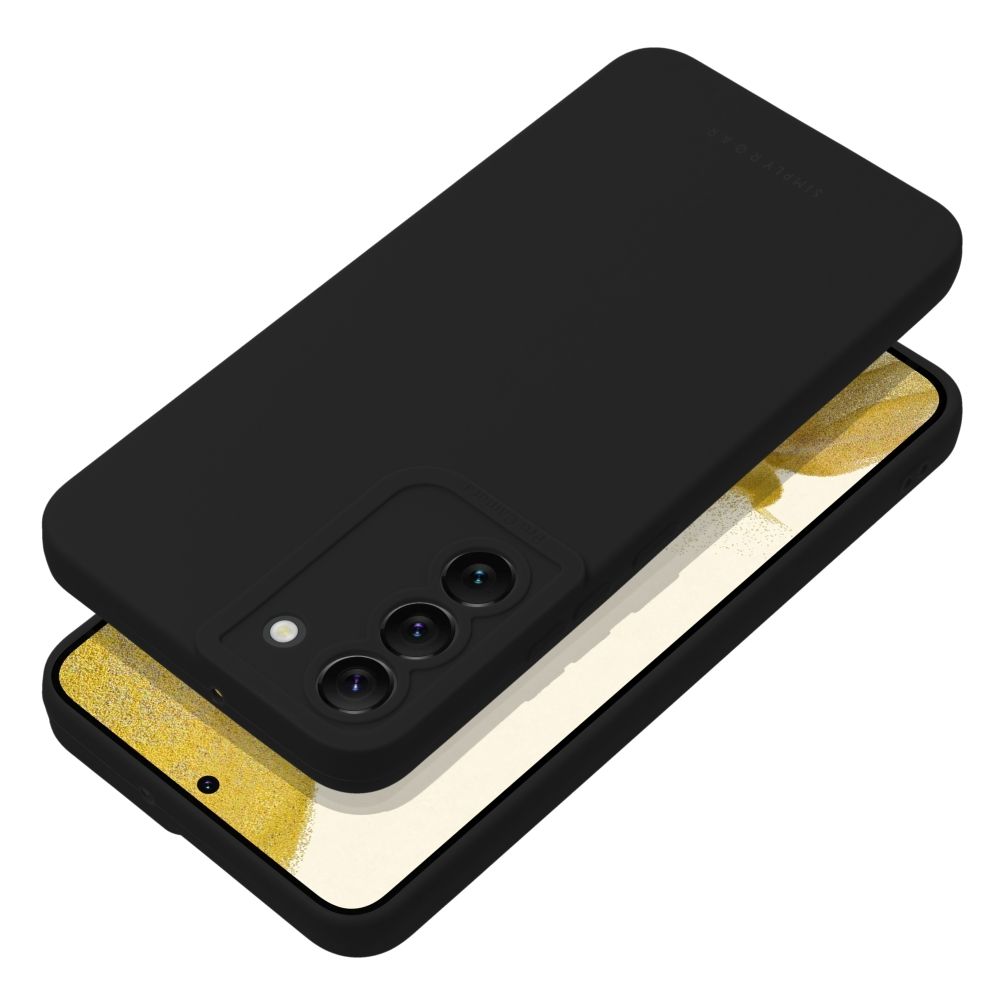Samsung Galaxy A36 5G Camshield szilikon hátlap tok (Fekete)