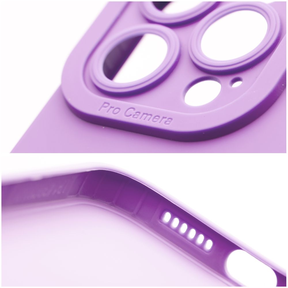 Samsung Galaxy A36 5G Camshield szilikon hátlap tok (Lila)