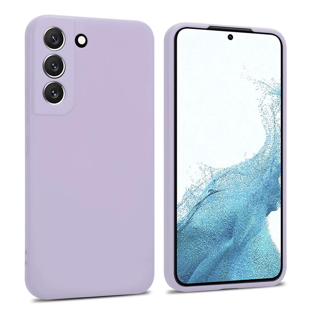 Samsung Galaxy A36 5G liquid silicone mágneses autós tartó kompatibilis hátlap tok (Lila)