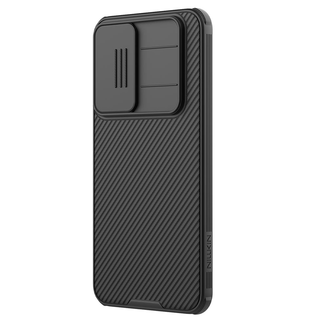 Samsung Galaxy A36 5G Nillkin camshield pro kameravédős hátlap tok (Fekete)