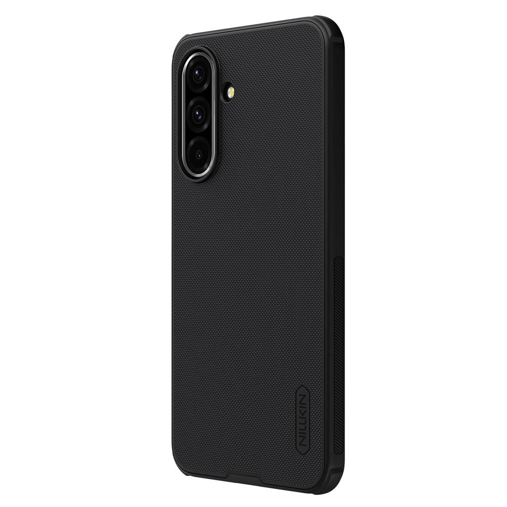 Samsung Galaxy A36 5G Nillkin Super frosted shield pro magsafe strapabíró hátlap tok (Fekete)