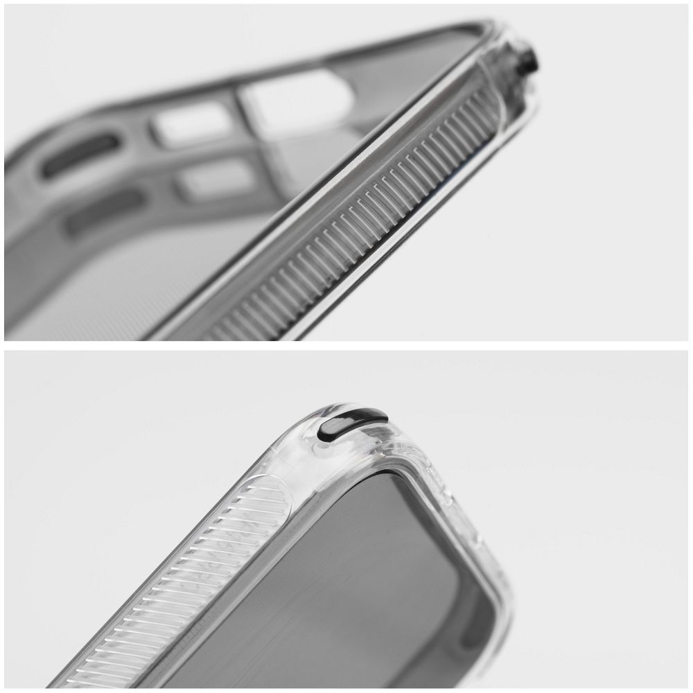 Samsung Galaxy A37 5G Matrix Clear hátlap tok (Fekete)