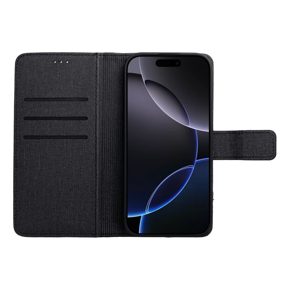 Samsung Galaxy A55 Gomma notesz tok (Fekete)
