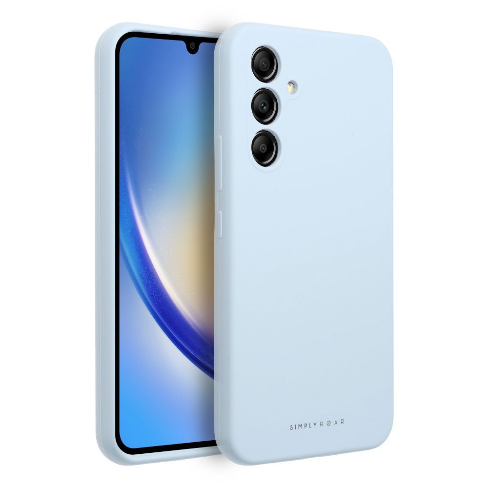 Samsung Galaxy A56 5G black white hátlap tok (Kék)