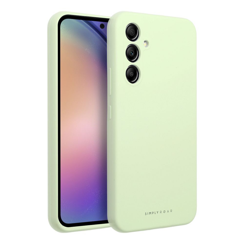 Samsung Galaxy A56 5G black white hátlap tok (Zöld)