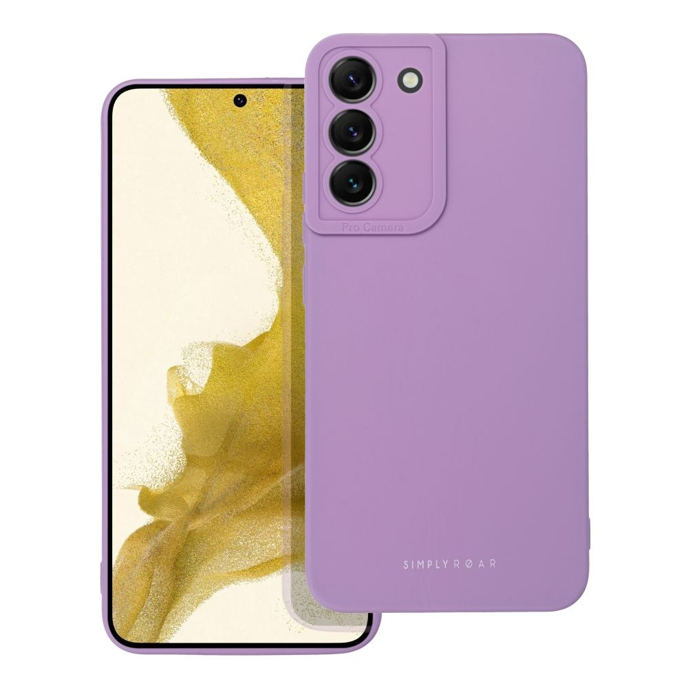 Samsung Galaxy A56 5G Camshield szilikon hátlap tok (Lila)