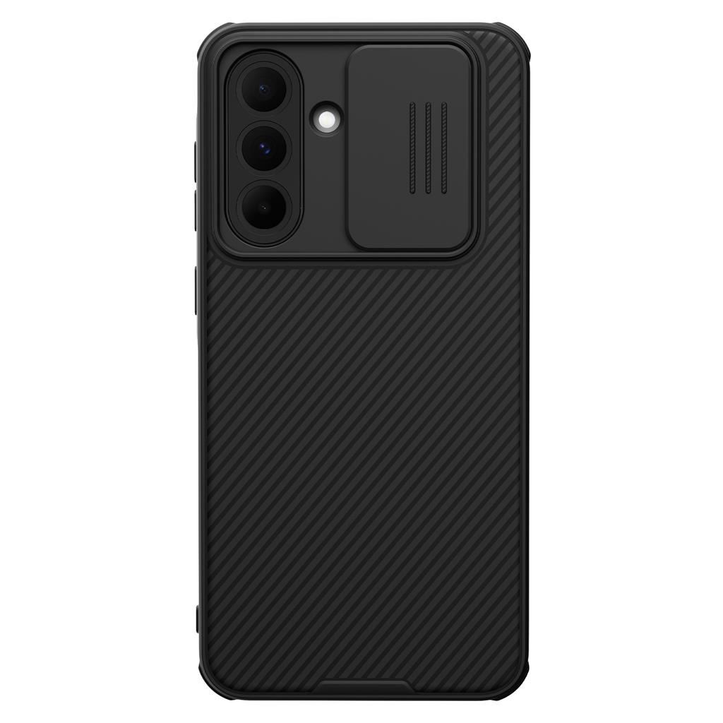 Samsung Galaxy A56 5G Nillkin camshield armor hátlap tok (Fekete)