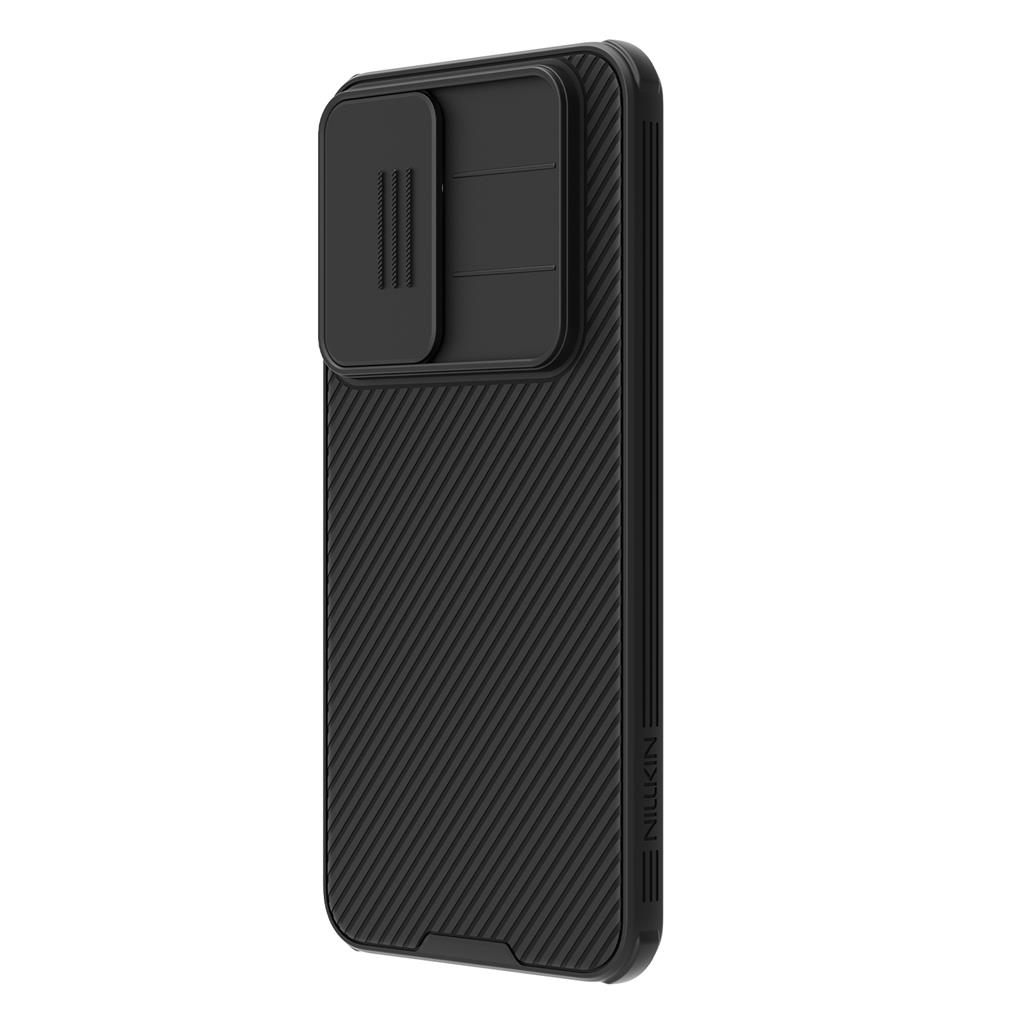 Samsung Galaxy A56 5G Nillkin camshield armor hátlap tok (Fekete)