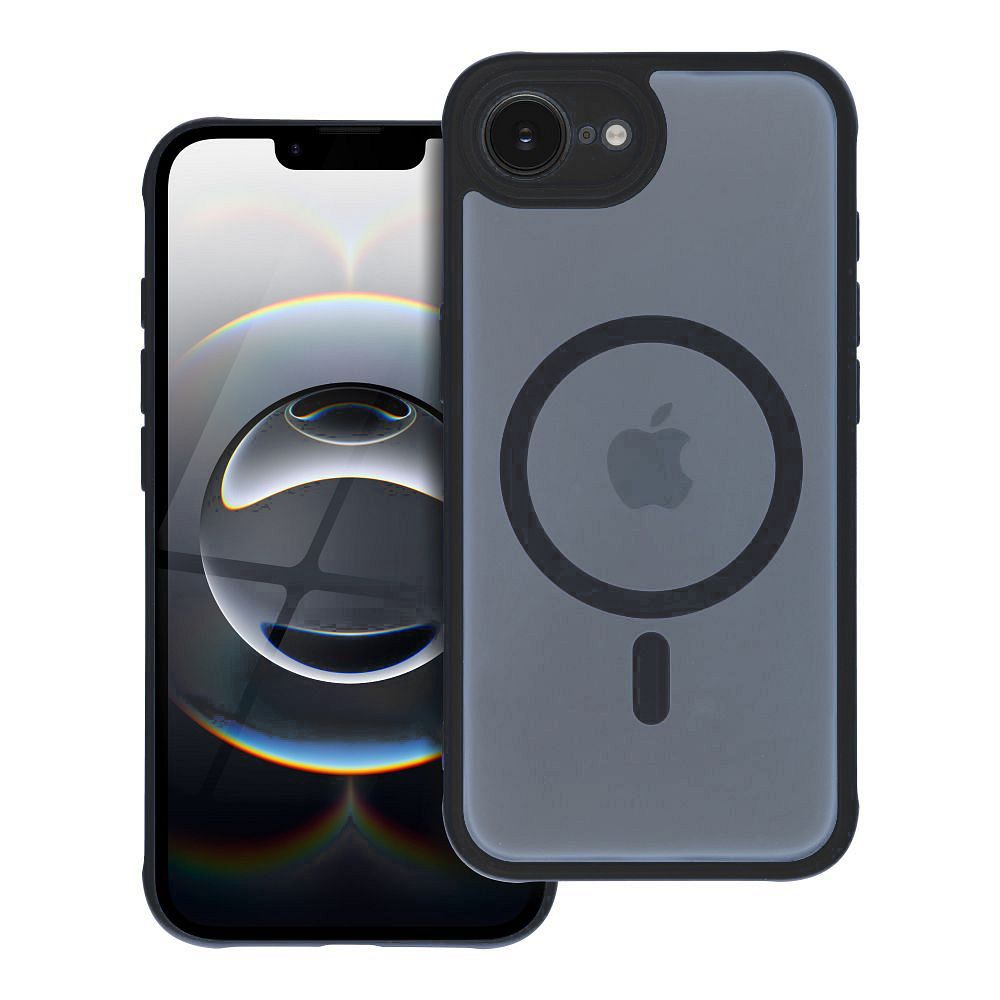 Samsung Galaxy A57 5G Full matte mag magsafe hátlap tok (Fekete)