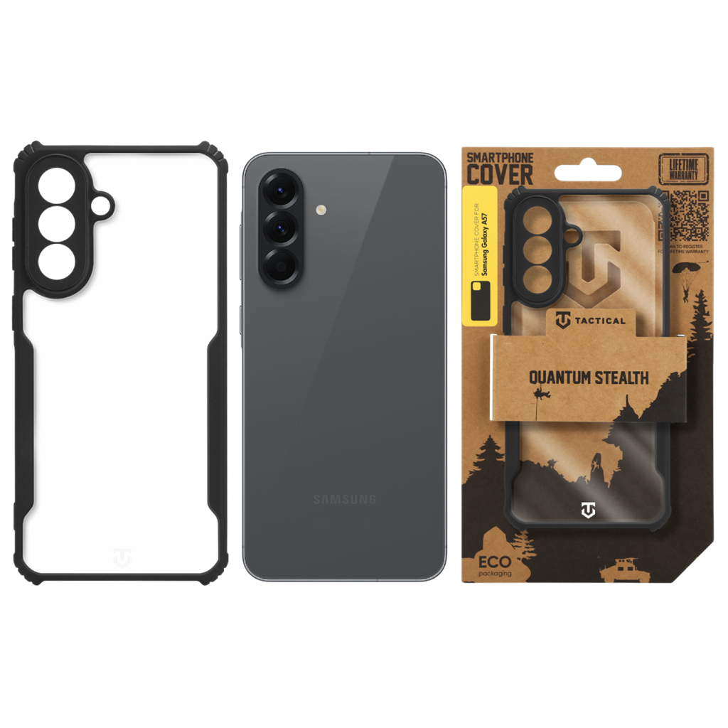 Samsung Galaxy A57 5G Tactical Quantum Stealth tok (Fekete)