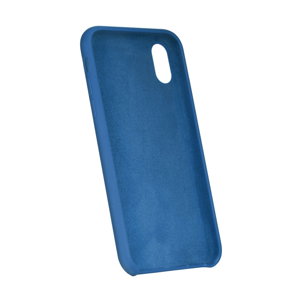 Samsung Galaxy A6 silicone hátlap tok (Sötétkék)
