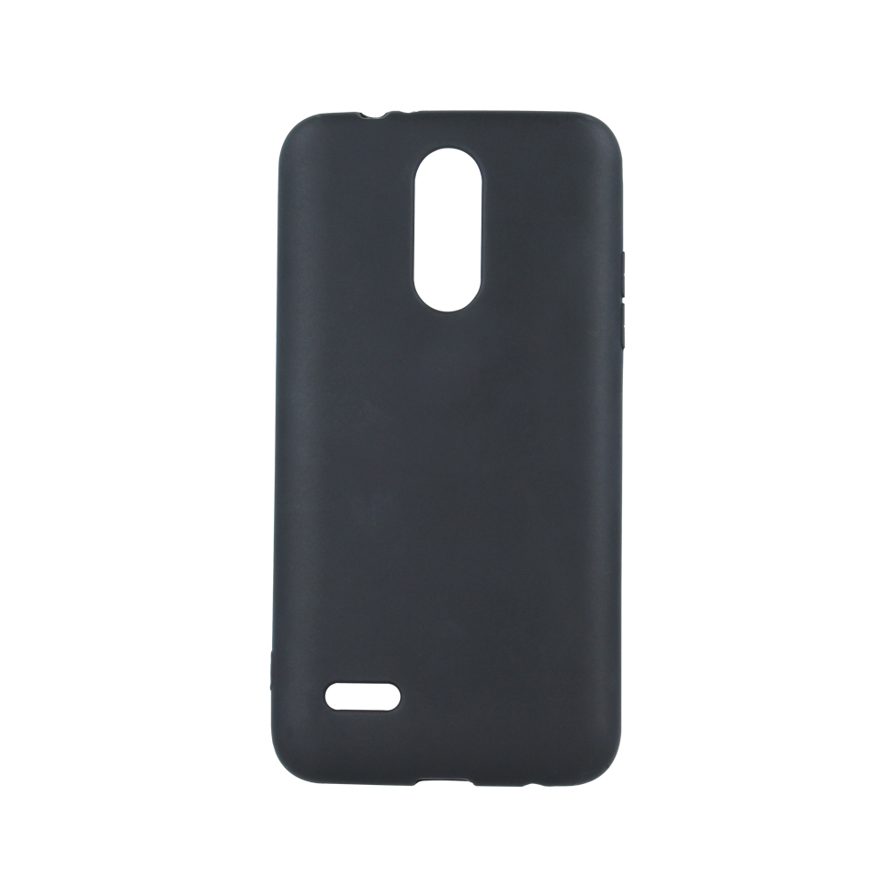 Samsung Galaxy S10 Lite / A91 tpu matte hátlap tok (Fekete)