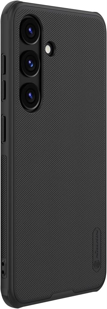 Samsung Galaxy S24 Plus Nillkin Super frosted shield pro strapabíró hátlap tok fekete