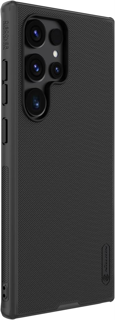 Samsung Galaxy S24 Ultra Nillkin Super frosted shield pro strapabíró hátlap tok fekete