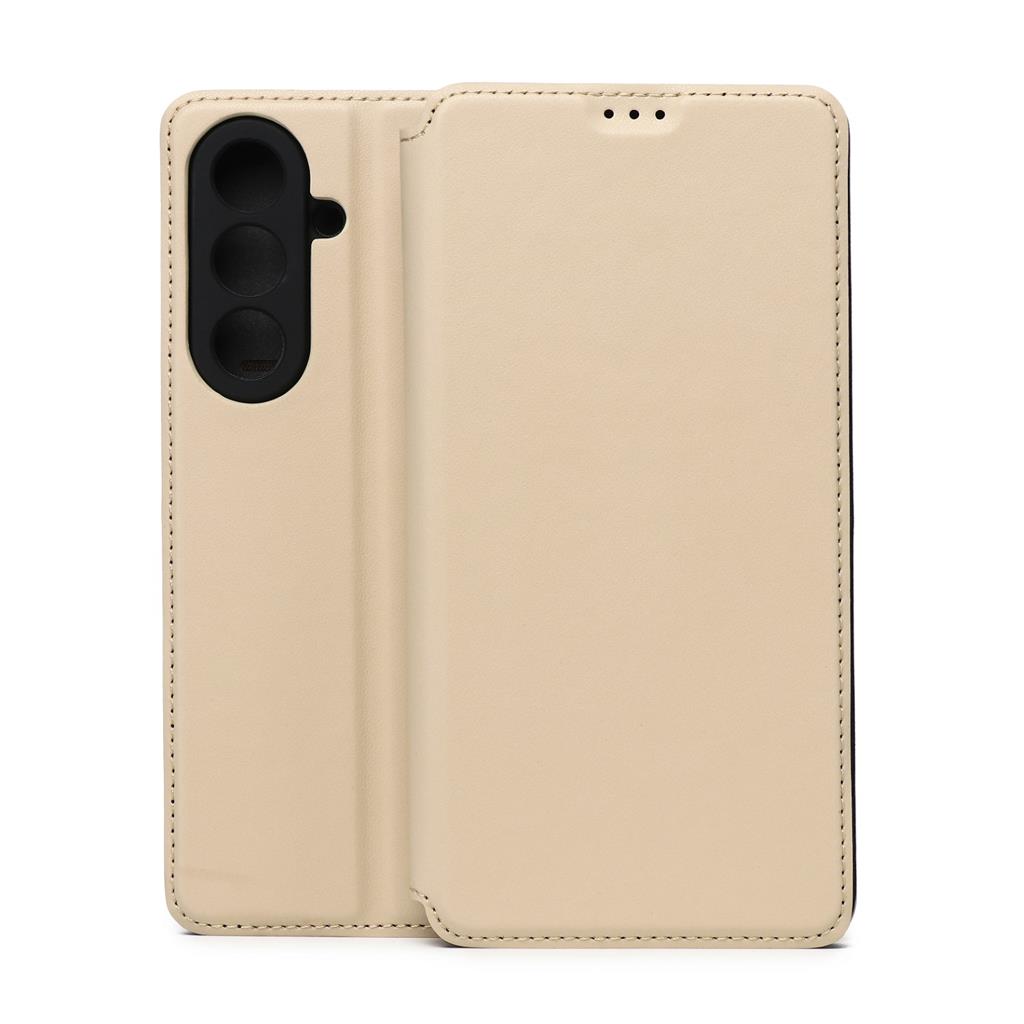 Samsung Galaxy S26 FE Smart Touch mágneses notesz tok (Bézs)